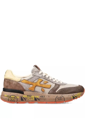 Premiata MICK 7866 lace-up suede sneakers - Brown