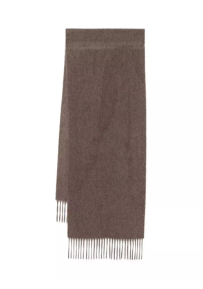 N.Peal woven scarf - Brown