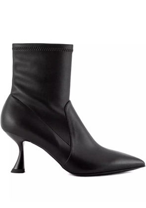 Sergio Levantesi 55mm pointed-toe ankle boots - Black
