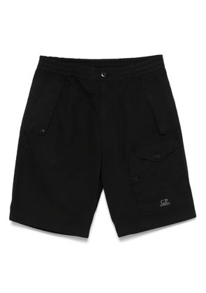 C.P. Company cotton cargo shorts - Black