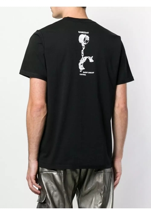 Yang Li crew-neck logo T-shirt - Black