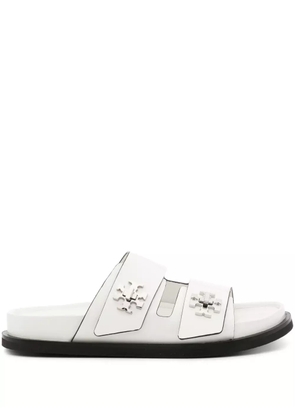 Tory Burch turnlock sport sandals - White