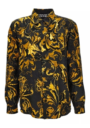 Versace Jeans Couture Barocco-print shirt - Black