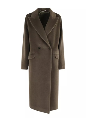 Tagliatore double-breasted coat - Green