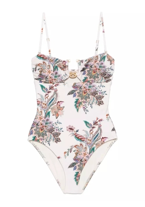 ZIMMERMANN Rhiannon swimsuit - Neutrals