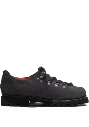 Paraboot lace-up low-top suede shoes - Black