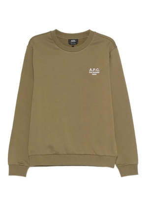 A.P.C. Standard Rue Madame cotton sweatshirt - Green