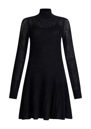 LIU JO turtleneck mini dress - Black