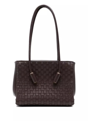 Themoirè Leila tote bag - Brown