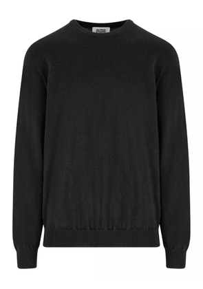 ALPHA STUDIO crew-neck cashmere sweater - Black