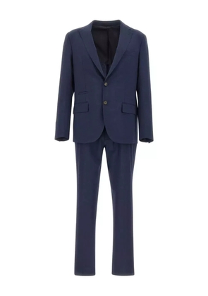 Eleventy two-button welt-pockets suit - Blue