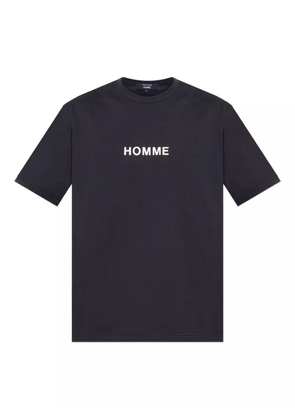 Comme des Garçons Homme cotton T-shirt - Blue