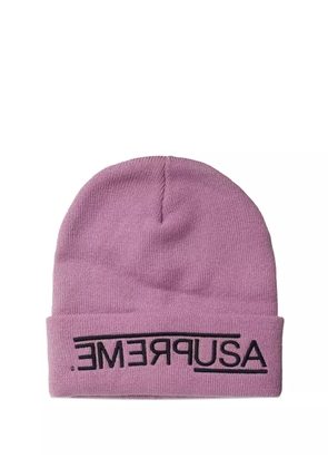 Supreme USA 'Pink' beanie