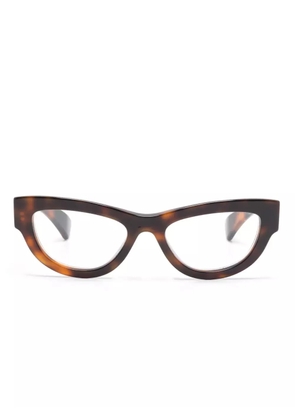 Gucci Eyewear cat-eye glasses - Brown