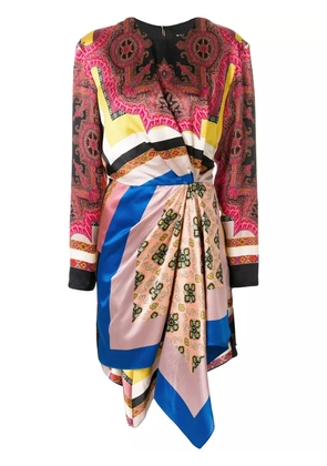 ETRO patterned knot dress - Pink