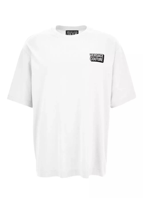 Versace Jeans Couture logo-plaque T-shirt - White
