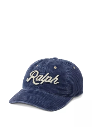 Polo Ralph Lauren corduroy baseball cap - Blue