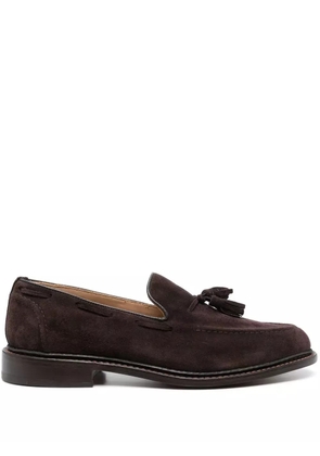 Tricker's Elton suede loafers - Brown