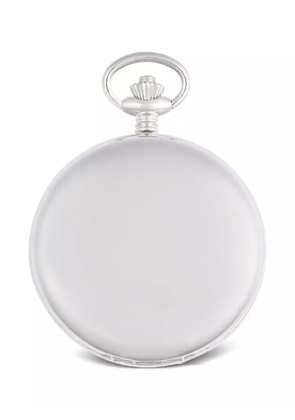 Rapport skeleton double hunter pocket watch - Silver