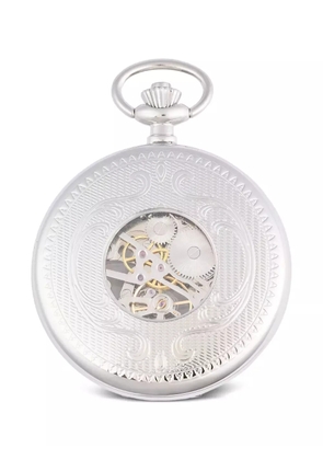 Rapport mechanical full hunter pocket watch - Silver