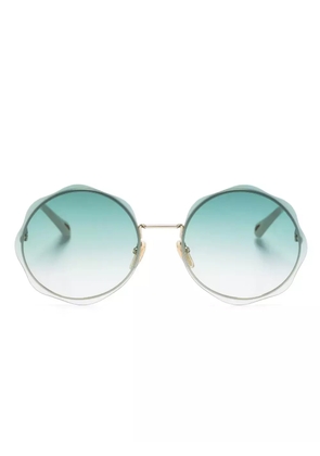 Chloé Eyewear Honoré round-frame sunglasses - Gold