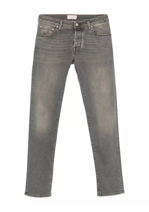 Jacob Cohën distressed cotton jeans - Grey