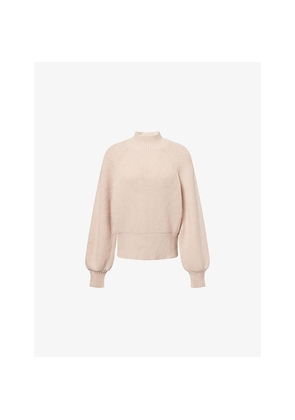 Womens Varley Martina High-Neck Knitted Jumper