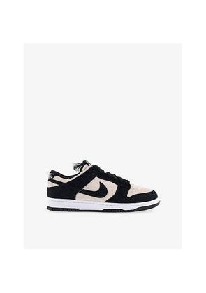 Mens Nike Dunk Low Suede Trainers