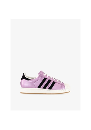 Womens Adidas Superstar II Woven Metallic Trainers