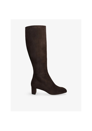 Womens Aeyde Marty 45 Knee-High Suede Boots