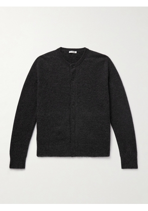 The Row - Danube Brushed Cashmere and Silk-Blend Cardigan - Men - Gray - M