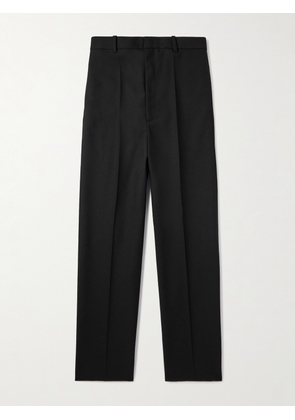 Jil Sander - Straight-Leg Grain de Poudre Wool Trousers - Men - Black - IT 44
