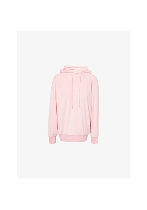 Womens Hunza G Towelling Relaxed-Fit Cotton-Jersey Hoodie
