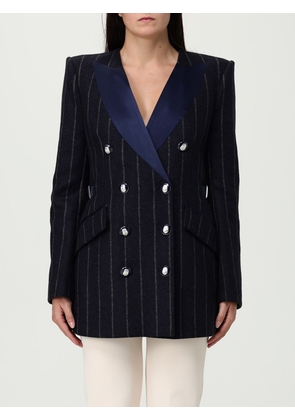 Jacket ELISABETTA FRANCHI Woman color Blue