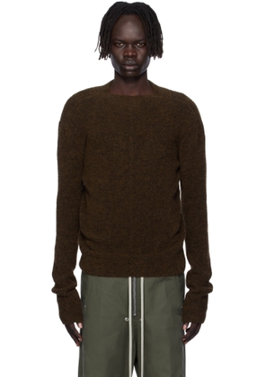 Rick Owens Brown Concordians Headon Pull Sweater