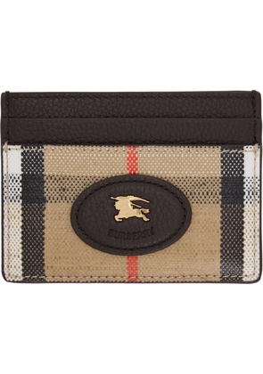 Burberry Beige Highlands Card Holder