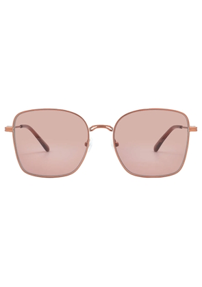 Calvin Klein Burgundy Square Ladies Sunglasses CK23100S 108 56