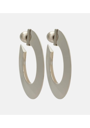 Alaia Blade hoop earrings