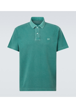 ERL Logo cotton polo shirt