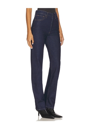 AGOLDE 90s Pinch Waist Long Jeans in Blue. Size 23. Also in 24, 25, 32, 33, 34.