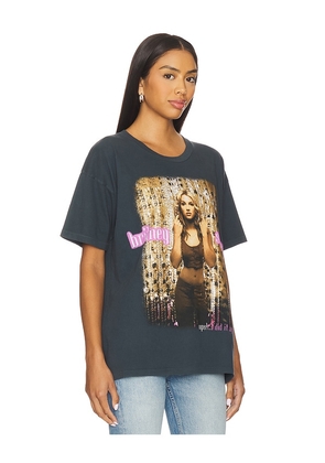 DAYDREAMER Britney Spears Oops I Did It Again Merch Tee in Grey. Size S. Also in M, XS.