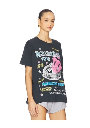 DAYDREAMER Rolling Stones 1978 American Tour Merch Tee in Black. Size S. Also in M, XS.