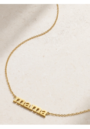 Jennifer Meyer - Mama 18-karat Gold Necklace - One size