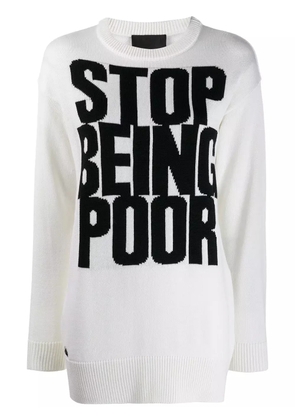 Philipp Plein Statement jumper - White