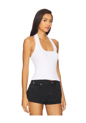 LNA x REVOLVE Bradley Halter Top in White. Size S. Also in L, M, XL, XS.