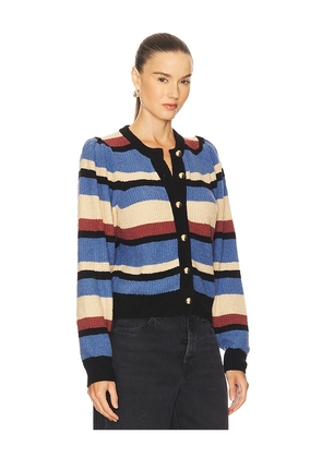 Nation Los Angeles Carmela Cardigan in Black,Blue. Size S. Also in L, M, XS.