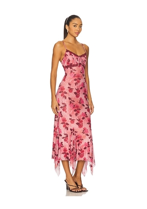 MORE TO COME Jemma Maxi Dress in Pink. Size XS. Also in L, M, S, XL, XXS.
