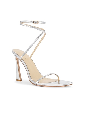 RAYE Moxxi Heel in Metallic Silver. Size 9. Also in 10, 5.5, 6, 6.5, 7, 7.5, 8, 8.5.