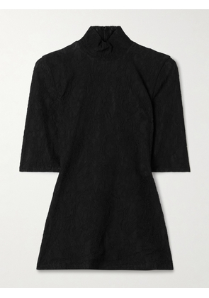 Stella McCartney - Stretch Recycled Corded Lace Top - Black - xx small,x small,small,medium,large,x large