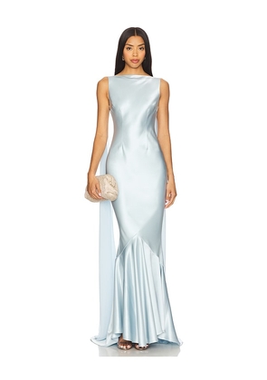 retrofete Julia Dress in Blue. Size S. Also in L, M, XS.